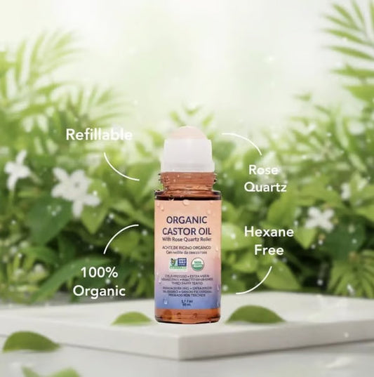 🔥🔥Soldaire 100% Organic Castor Oil Roll-On apareoi