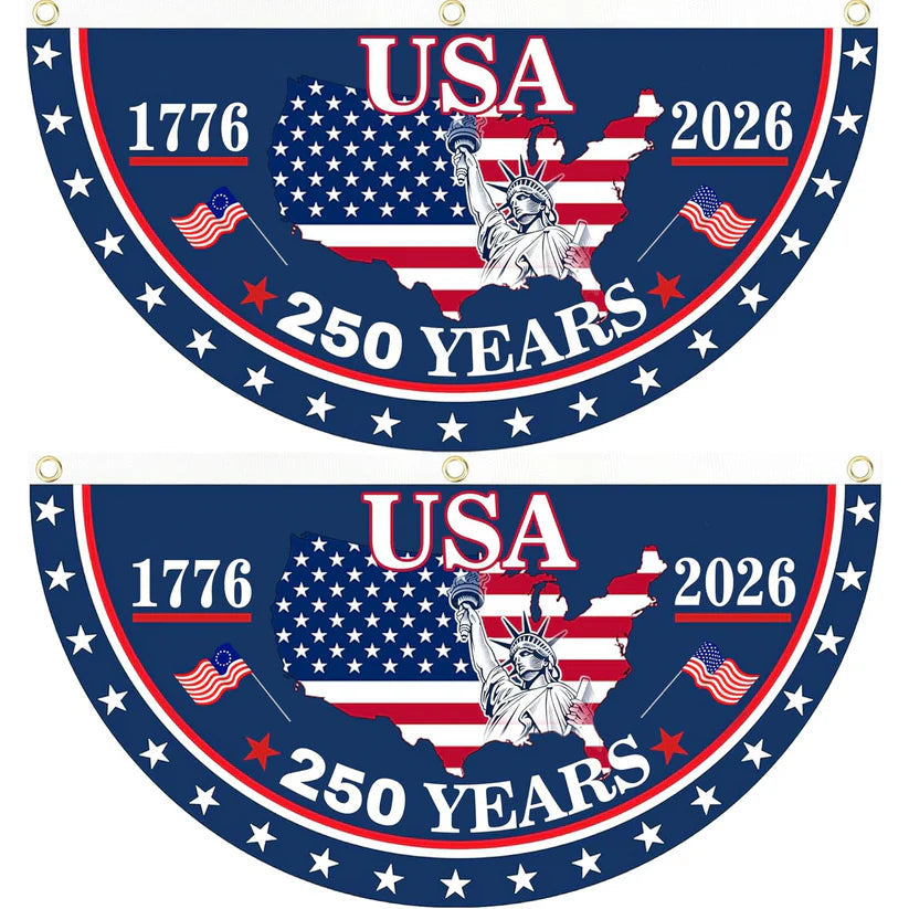 250th Anniversary USA Fan Flag My Store 3