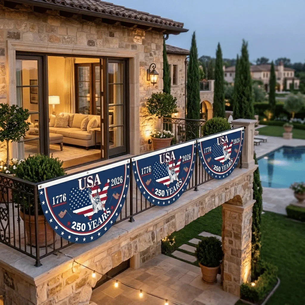 250th Anniversary USA Fan Flag My Store 3