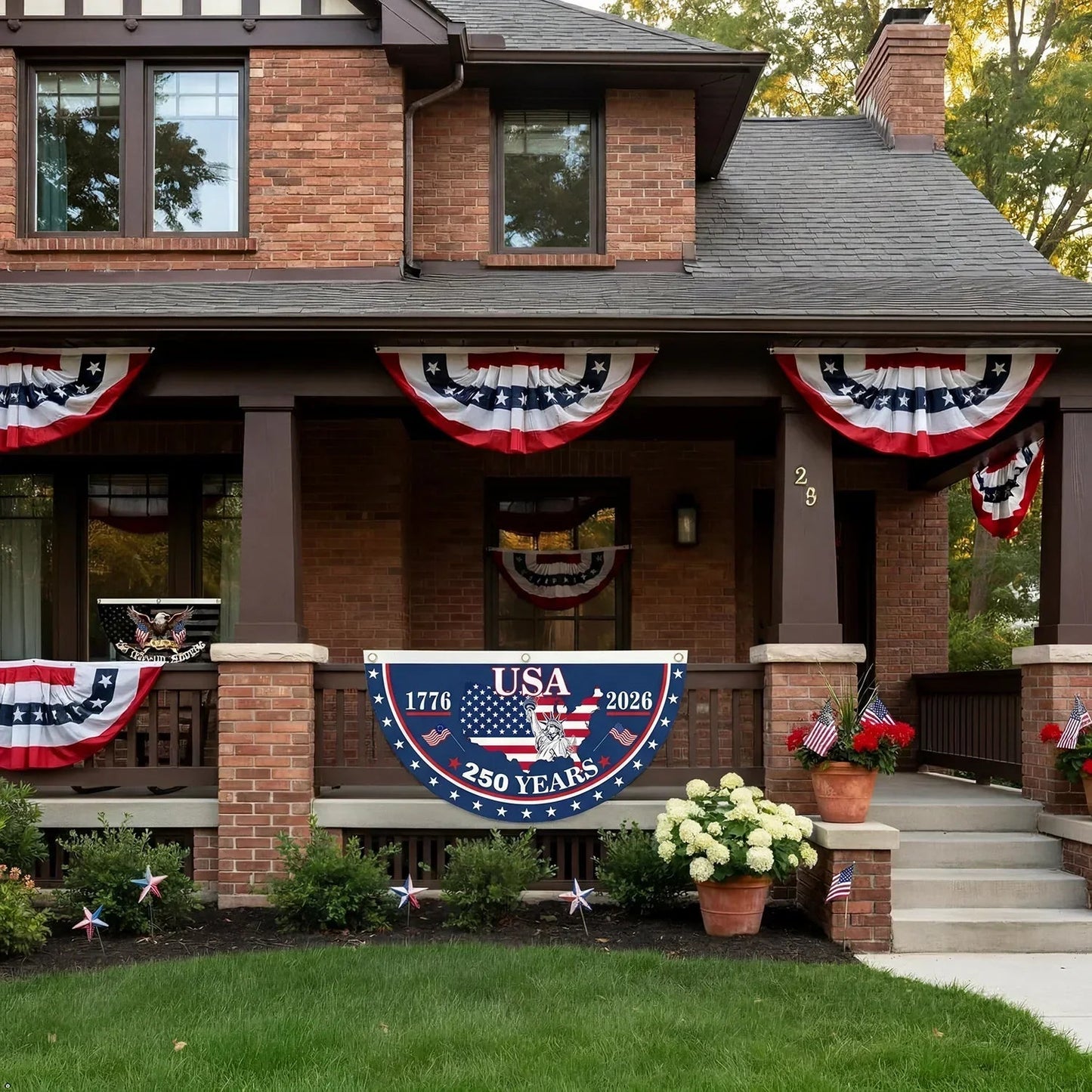 250th Anniversary USA Fan Flag My Store 3